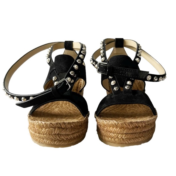 Jimmy Choo Danica 80mm Espadrille Wedge Sandal | 37 (7) - Picture 7 of 14
